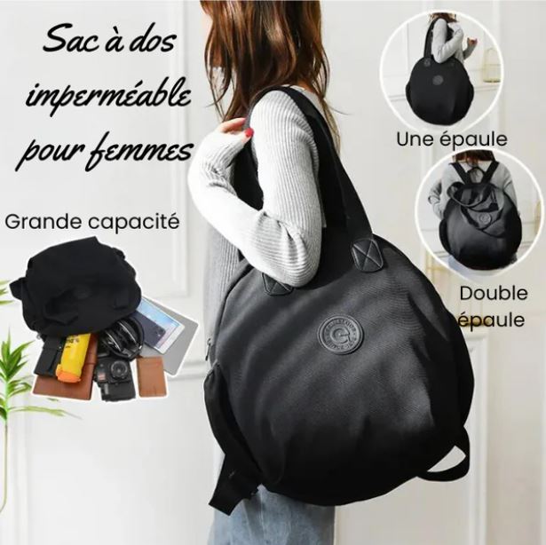 2 EN 1 Sac à Dos et Sac à Bandoulière Pour Femmes