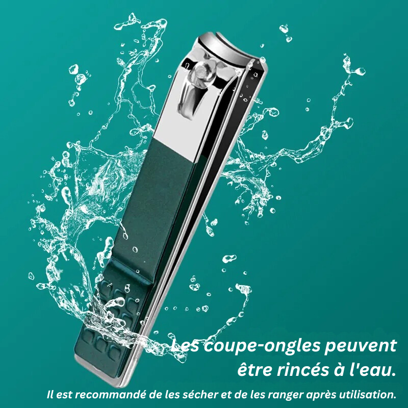 Ensemble de Coupe Ongles Professionnel En Acier Inoxydable