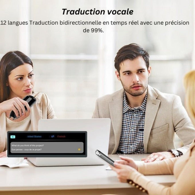 Stylo Scanner, Traducteur Vocal Et Textuel