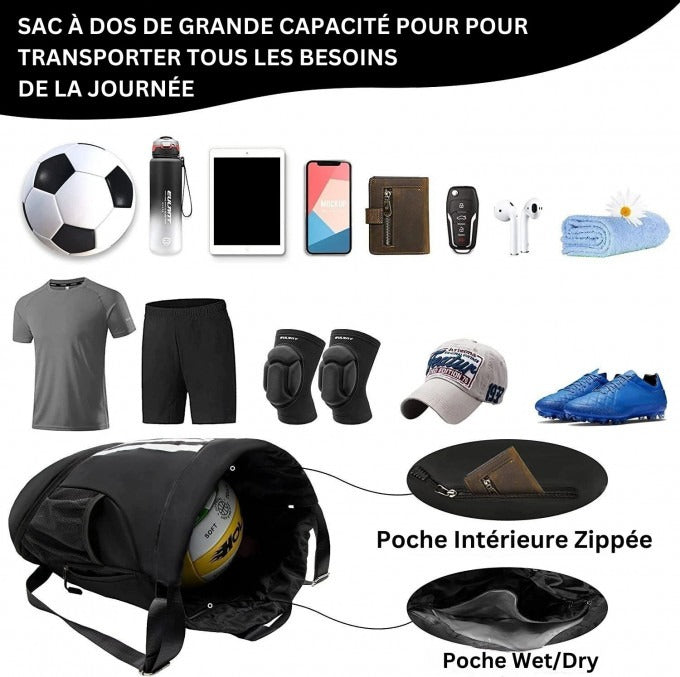 Sac à Dos de Sport Multifonctionnel (PROMOTION -40%)